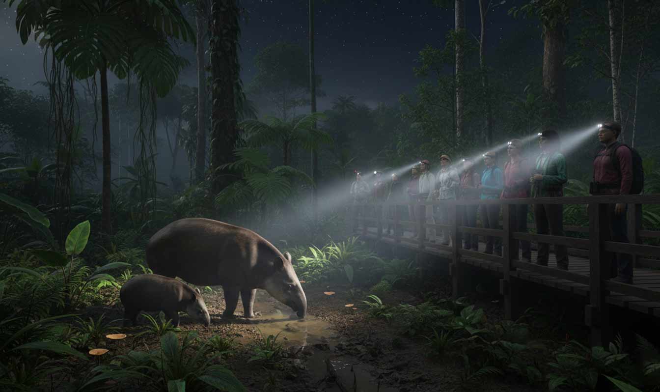 Night Tour with Tapirs